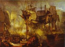 Haga click para ver la imagen ampliada the battle of trafalgar as seen from the mizen starboard shrouds of the victory.jpg